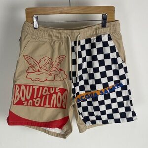 Oas Boutique Cqua Salata Canvas Cotton Men’s Shorts Size Large